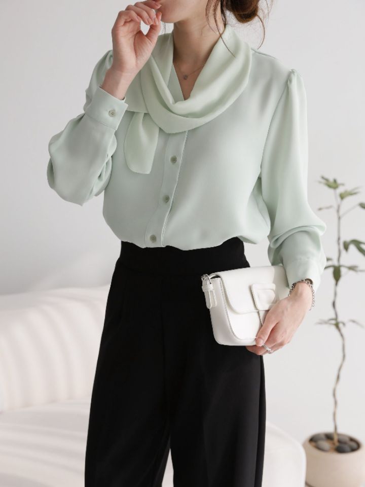 DAILY PROJECT-데일리프로젝트-T東大門直郵女裝新品休閑襯衫蕾絲衫DAILY PROJECT襯衫/蕾絲衫