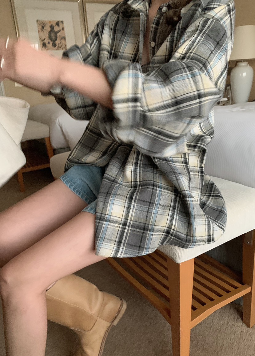 MELLOUNGE-멜라운지-T東大門直郵女裝新品職業襯衫蕾絲衫MELLOUNGE-T襯衫/蕾絲衫