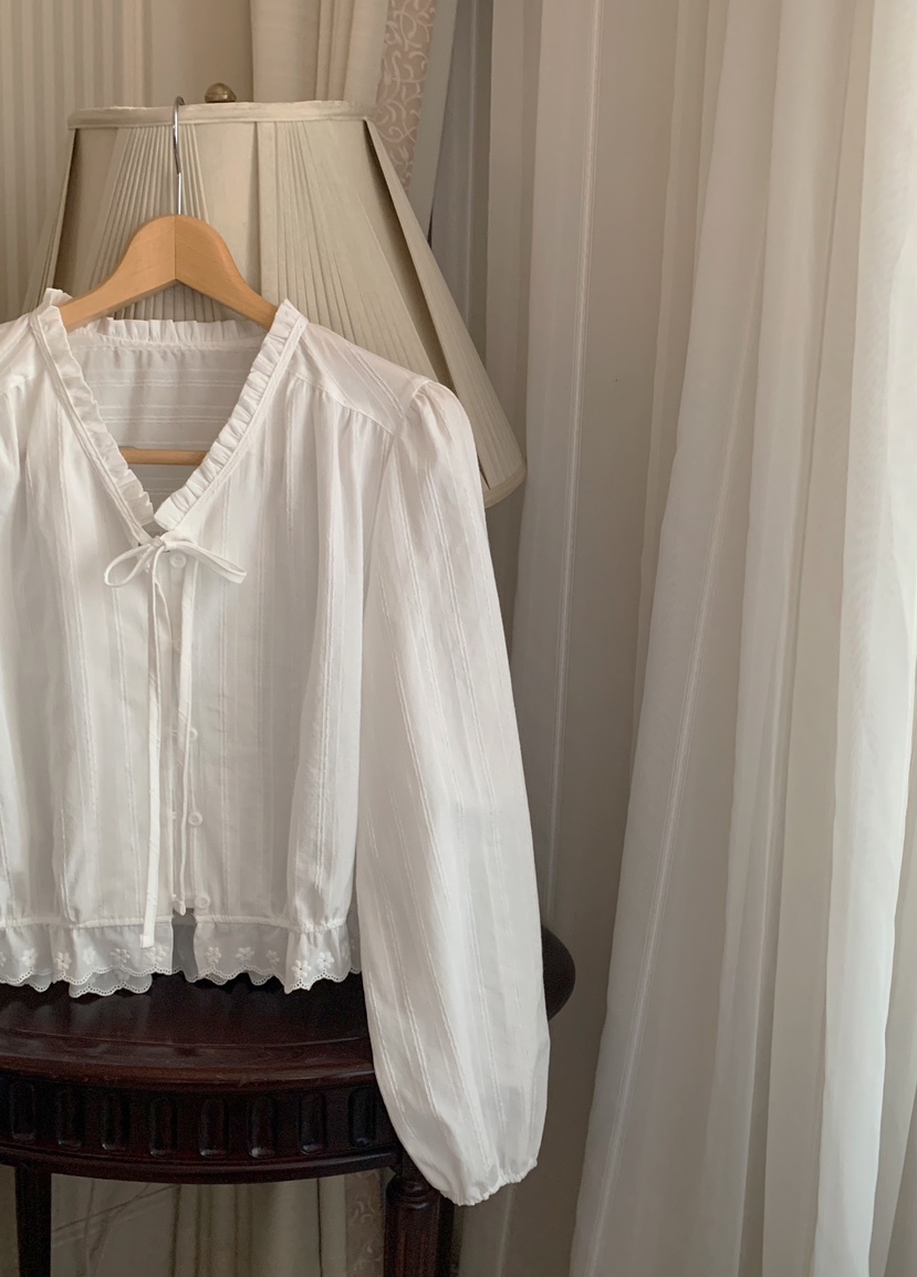 MELLOUNGE-멜라운지-T東大門代購女士新品人氣襯衫蕾絲衫MELLOUNGE-T襯衫/蕾絲衫