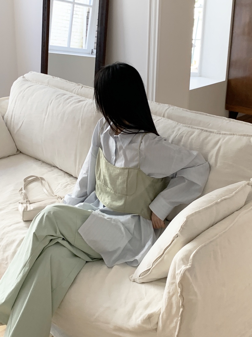 ZITTEN韓國代購女裝新款熱賣職業時尚人氣真品吊帶背心歐根紗ZITTEN吊帶/背心