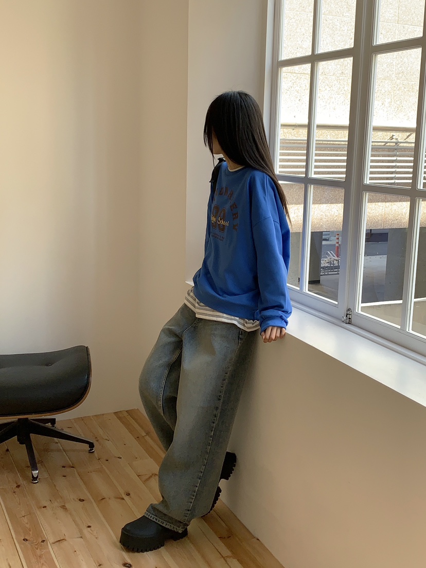 ZITTEN韓國代購女士新款推薦職業25春夏真品休閑時尚人氣衛衣ZITTEN衛衣