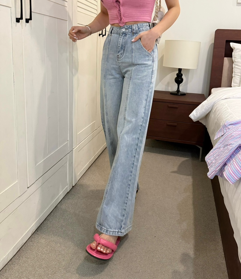 DENVER韓國直郵女士新款人氣推薦熱賣真品休閑時尚職業牛仔褲DENVER牛仔褲