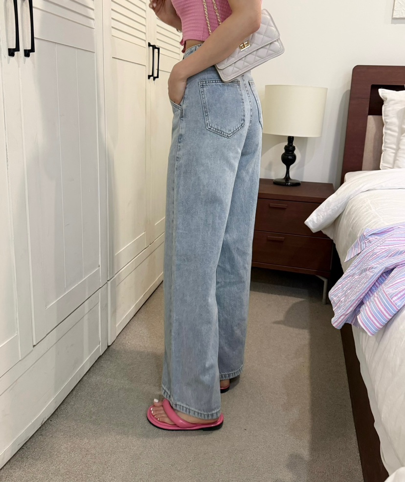 DENVER韓國直郵女士新款人氣推薦熱賣真品休閑時尚職業牛仔褲DENVER牛仔褲