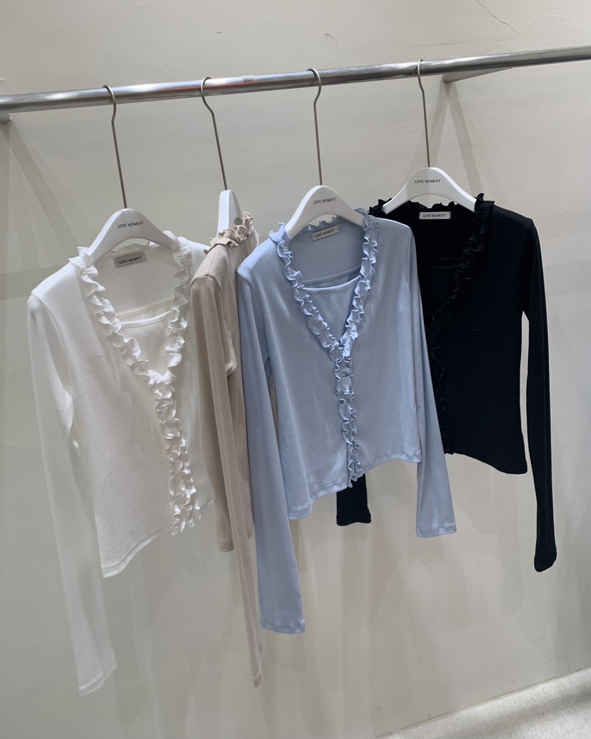 LOVE MOMENT韓國代購女士新款時尚人氣休閑25春夏套裝開衫VEGETABLE套裝