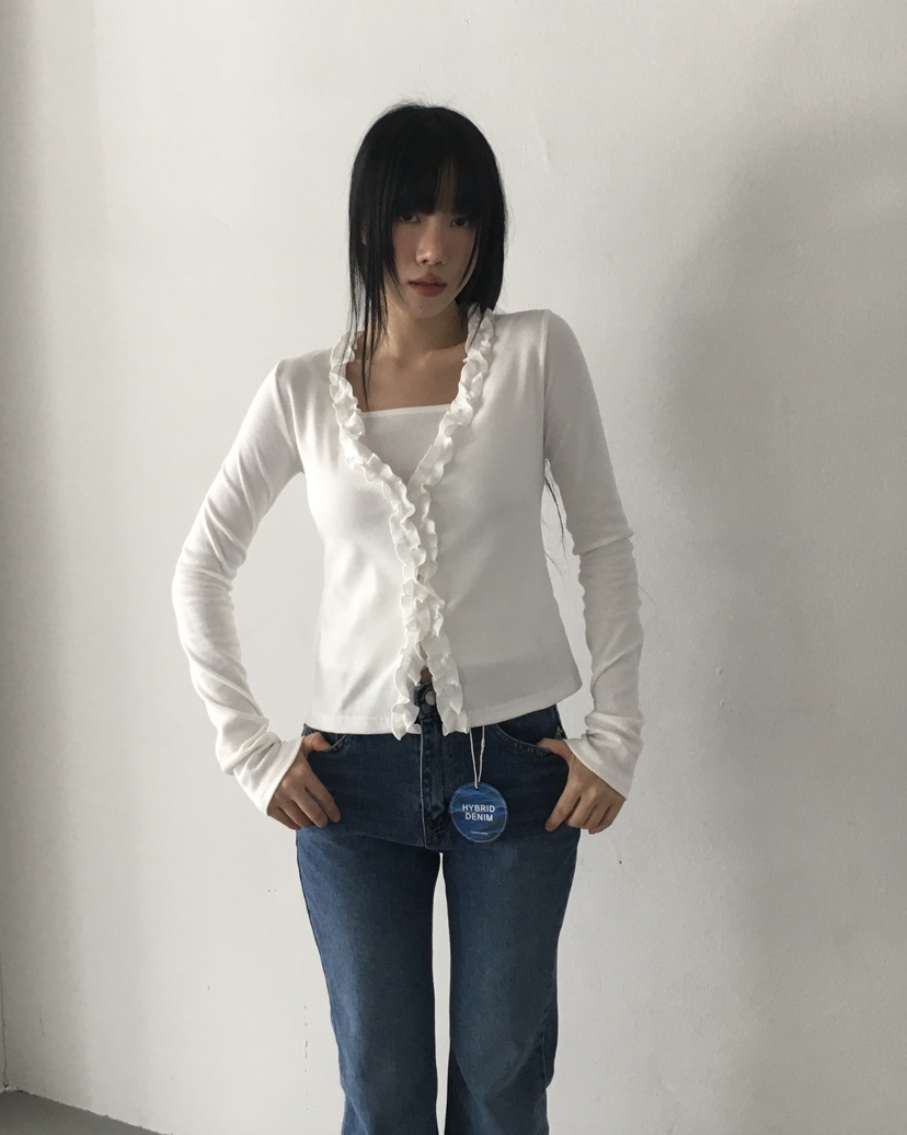 LOVE MOMENT韓國代購女士新款時尚人氣休閑25春夏套裝開衫VEGETABLE套裝