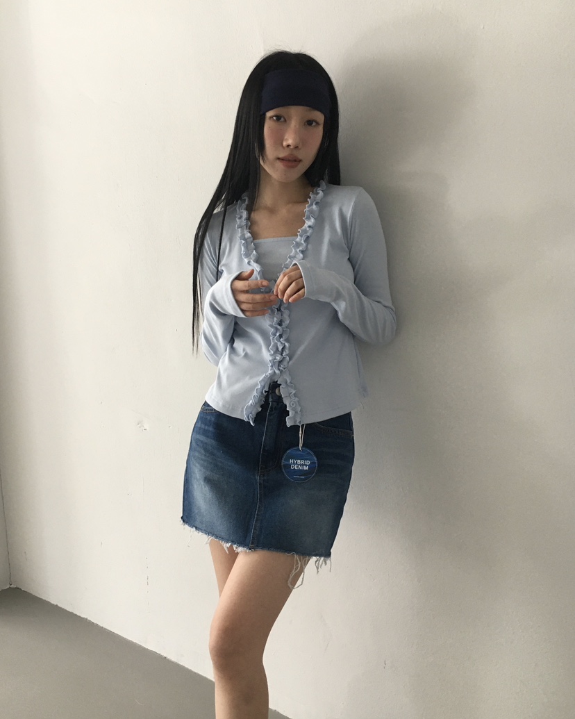 LOVE MOMENT韓國代購女士新款時尚人氣休閑25春夏套裝開衫VEGETABLE套裝