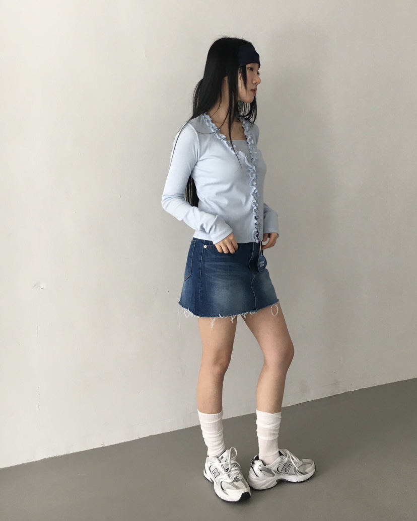 LOVE MOMENT韓國代購女士新款時尚人氣休閑25春夏套裝開衫VEGETABLE套裝