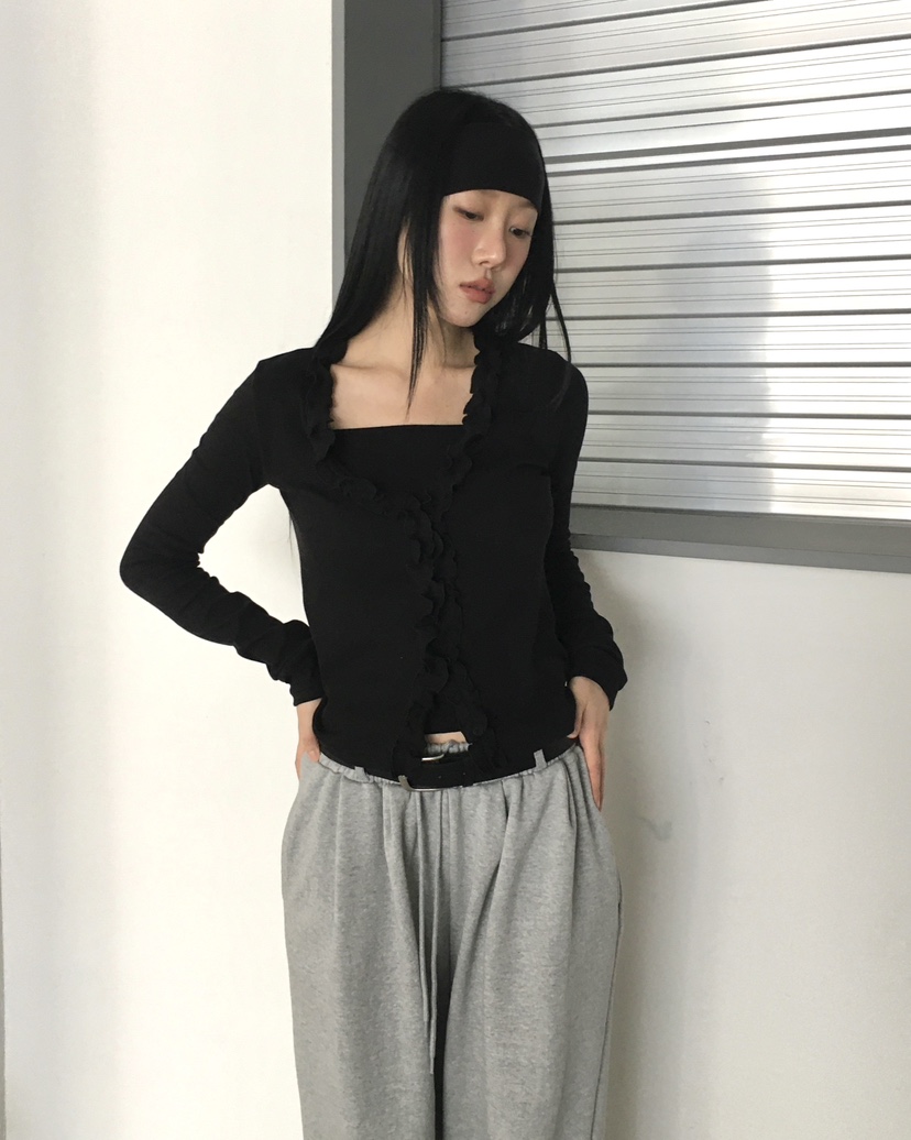 LOVE MOMENT韓國代購女士新款時尚人氣休閑25春夏套裝開衫VEGETABLE套裝