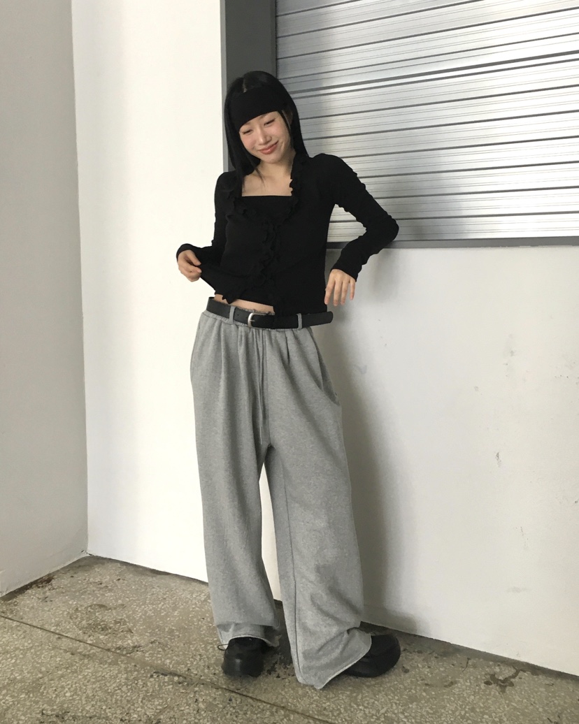 LOVE MOMENT韓國代購女士新款時尚人氣休閑25春夏套裝開衫VEGETABLE套裝