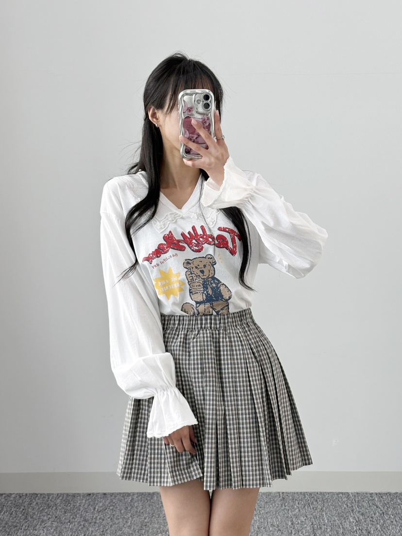LOVABLE東大門代購女士新品職業休閑熱賣推薦時尚真品長袖T恤LOVABLE長袖T恤
