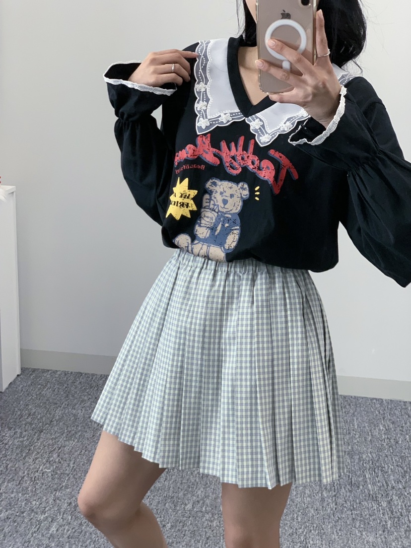 LOVABLE東大門代購女士新品職業休閑熱賣推薦時尚真品長袖T恤LOVABLE長袖T恤