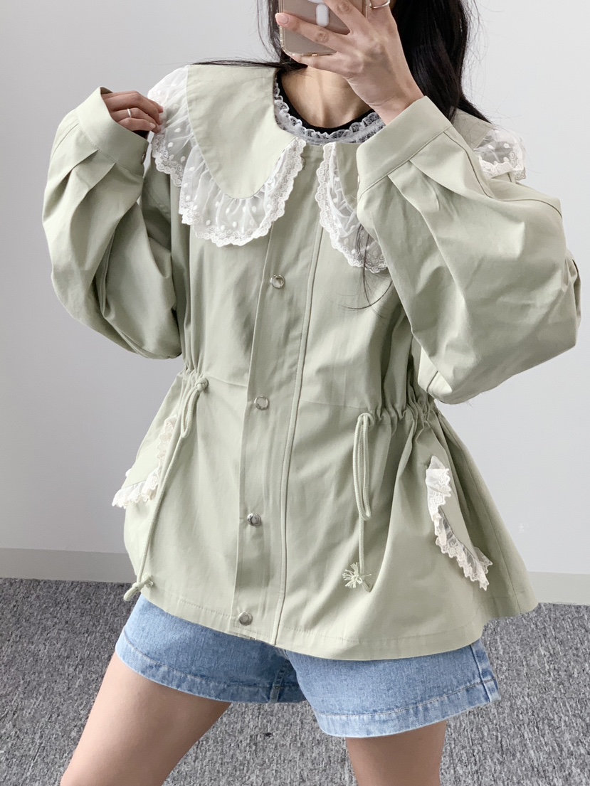 LOVABLE東大門實拍女裝新品熱賣真品25春夏推薦人氣休閑夾克LOVABLE夾克
