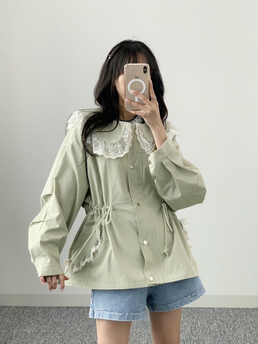 LOVABLE東大門實拍女裝新品熱賣真品25春夏推薦人氣休閑夾克LOVABLE夾克