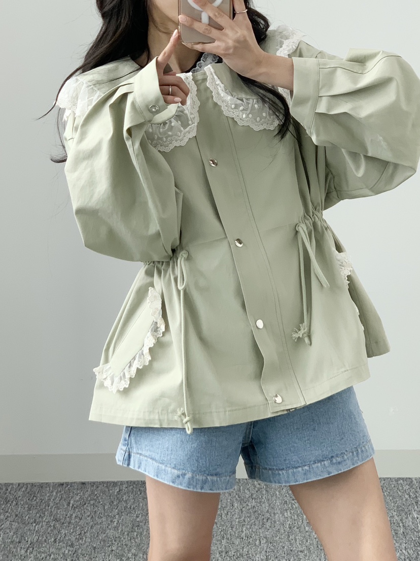 LOVABLE東大門實拍女裝新品熱賣真品25春夏推薦人氣休閑夾克LOVABLE夾克