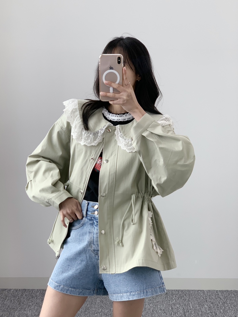 LOVABLE東大門實拍女裝新品熱賣真品25春夏推薦人氣休閑夾克LOVABLE夾克