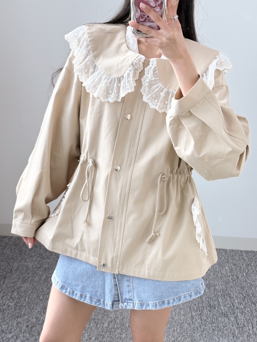 LOVABLE東大門實拍女裝新品熱賣真品25春夏推薦人氣休閑夾克LOVABLE夾克