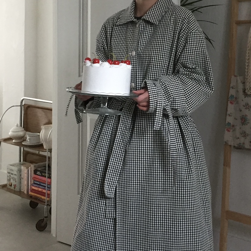 ARCHIVE-P東大門實拍女士新品25春夏熱賣人氣真品中長款大衣ARCHIVE-P中長款大衣
