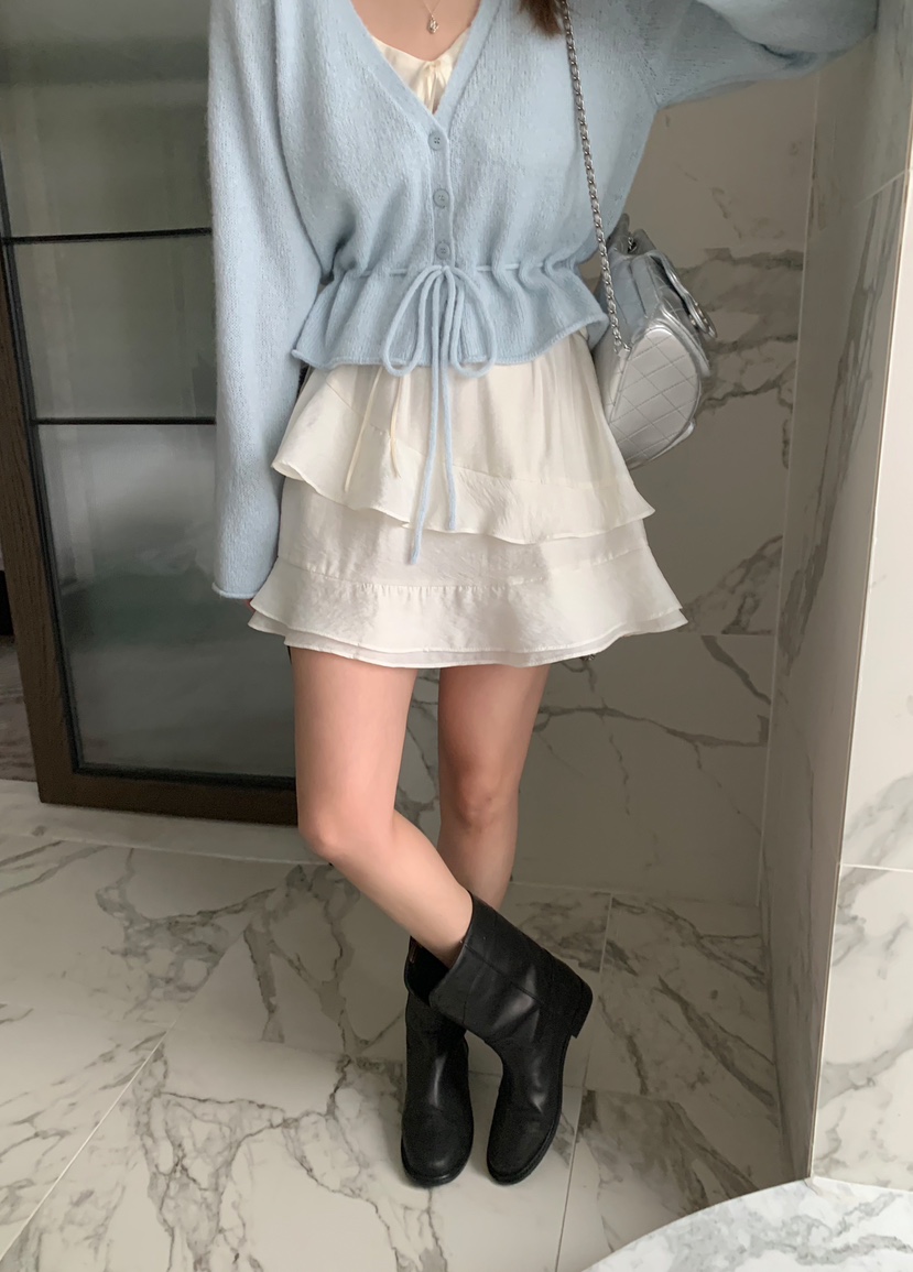 MELLOUNGE-멜라운지-T東大門代購女裝新款25春夏職業短裙MELLOUNGE-T短裙