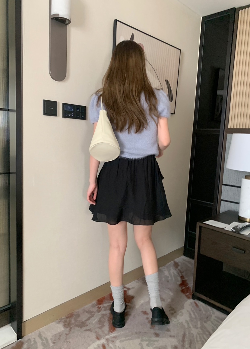 MELLOUNGE-멜라운지-T東大門代購女裝新款25春夏職業短裙MELLOUNGE-T短裙