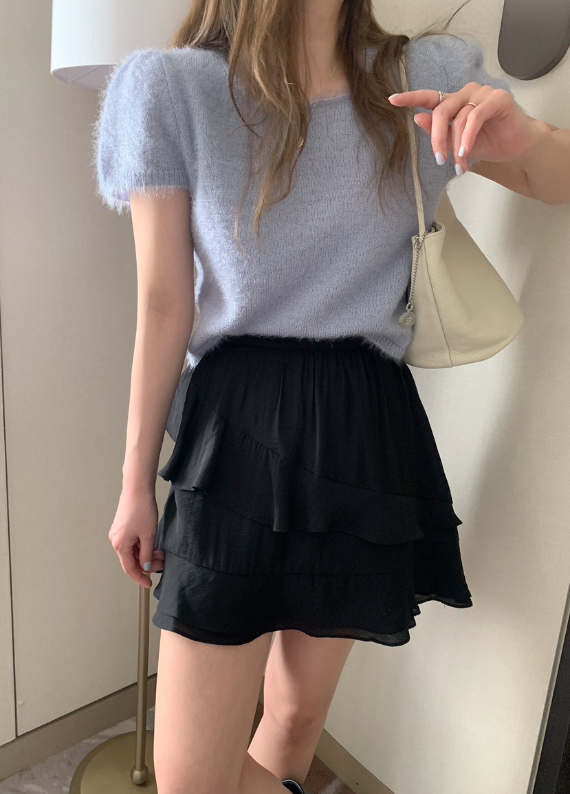 MELLOUNGE-멜라운지-T東大門代購女裝新款25春夏職業短裙MELLOUNGE-T短裙