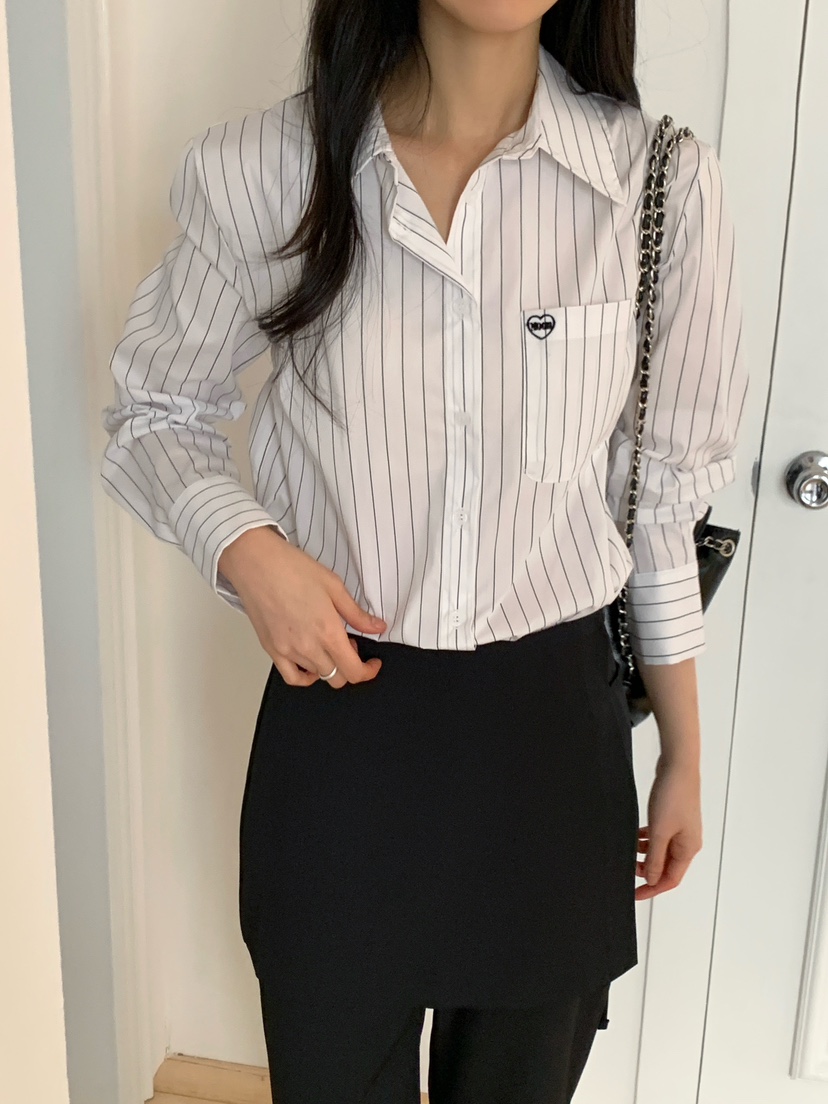 BOUND.A東大門直郵女士新品職業25春夏時尚推薦襯衫蕾絲衫BOUND.A襯衫/蕾絲衫圖色1