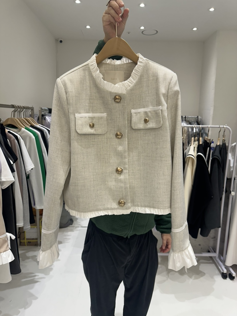 LUCIA東大門實拍女士新款25春夏職業推薦休閑人氣真品時尚夾克EPIC-S夾克圖色1