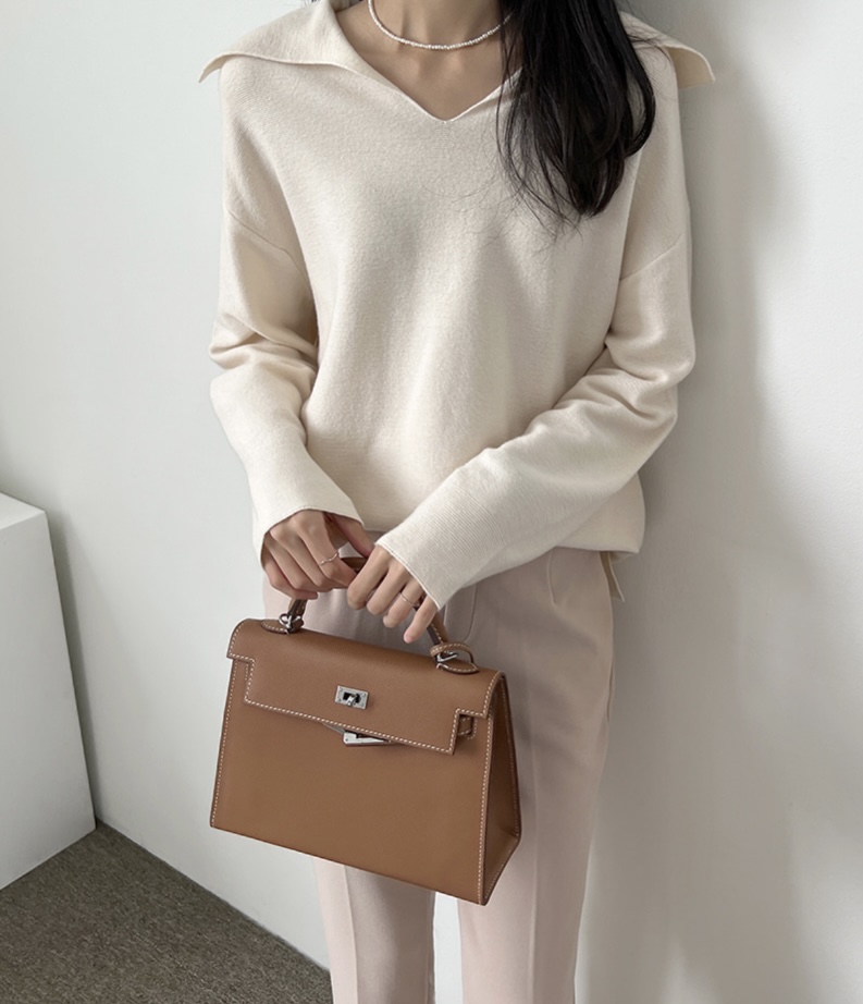 I BLLE東大門代購女士新品真品休閑時尚25春夏職業推薦針織衫I BLLE針織衫