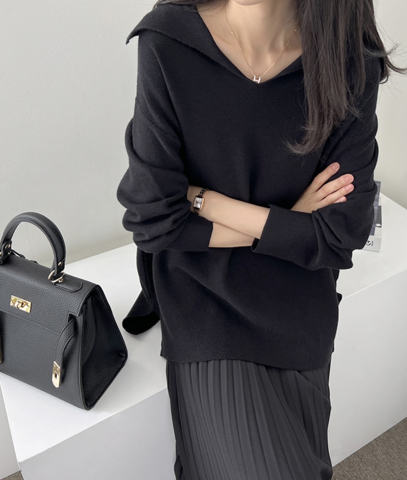 I BLLE東大門代購女士新品真品休閑時尚25春夏職業推薦針織衫I BLLE針織衫圖色2