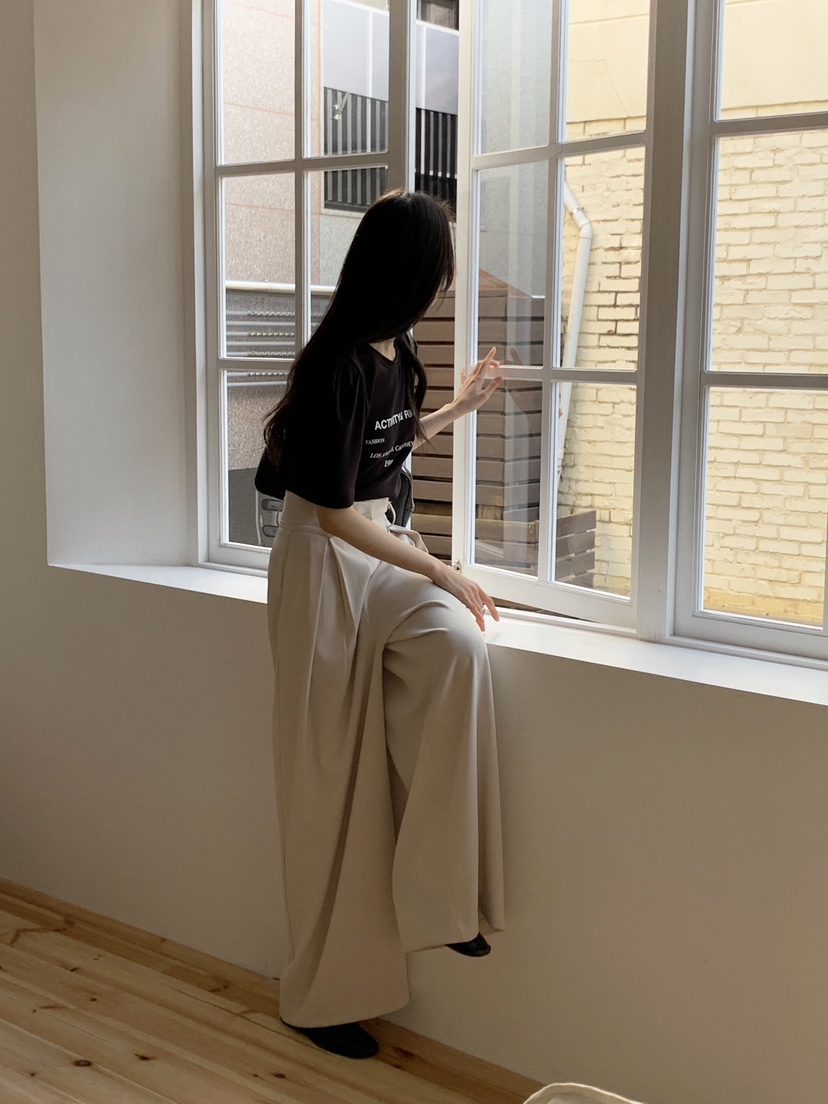 BOUND.A東大門直郵女裝新款職業推薦25春夏真品正裝褲西褲BOUND.A正裝褲/西褲