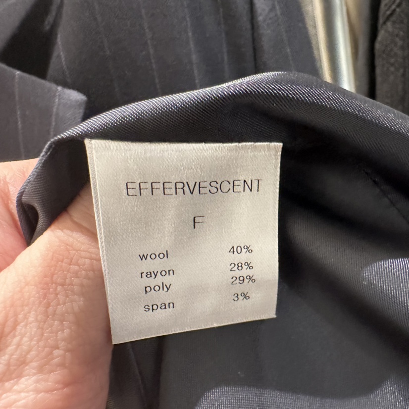 EFFERVESCENT直郵韓國代購女裝新品推薦時尚25春夏夾克雙層evc/effervescent夾克