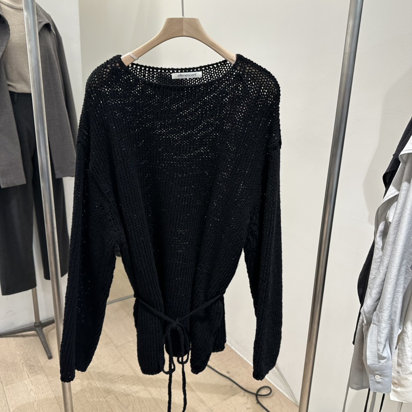 EFFERVESCENT韓國直郵東大門實拍女裝新款推薦25春夏針織衫寬松evc/effervescent針織衫圖色4