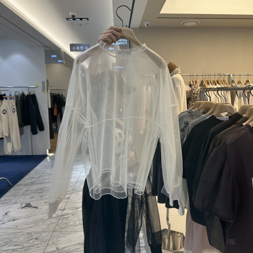 FORMING-P韓國直郵東大門實拍女裝新品人氣熱賣襯衫蕾絲衫FORMING襯衫/蕾絲衫