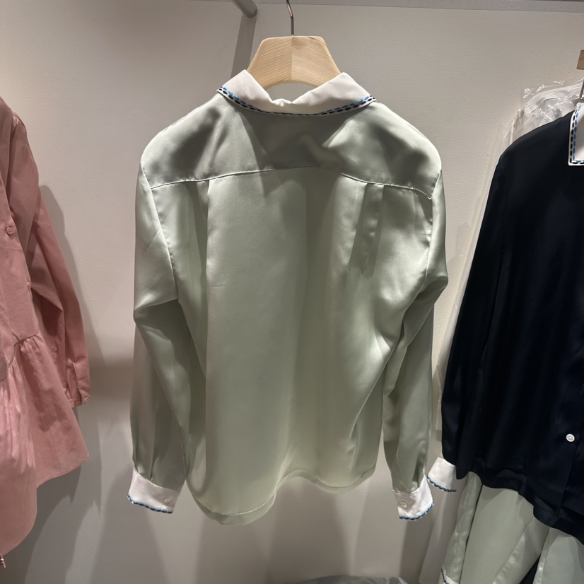 ROOM K-P韓國直郵女裝新款推薦25春夏熱賣真品襯衫蕾絲衫ROOM K襯衫/蕾絲衫