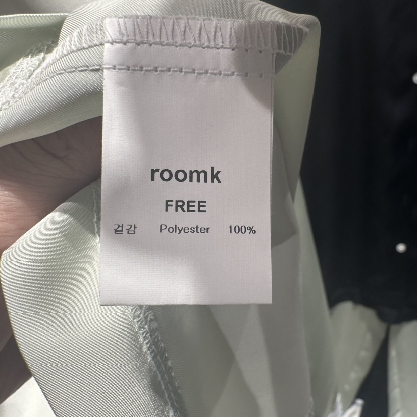 ROOM K-P韓國直郵女裝新款推薦25春夏熱賣真品襯衫蕾絲衫ROOM K襯衫/蕾絲衫