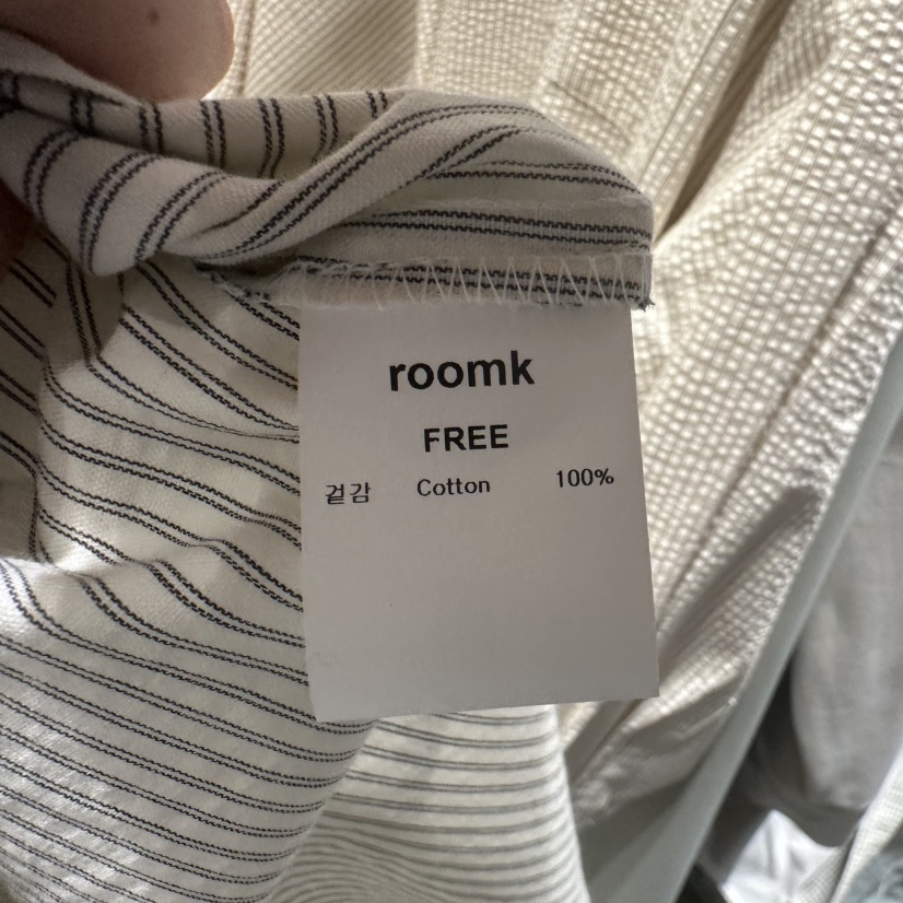 ROOM K-P韓國直郵女裝新品真品25春夏推薦熱賣襯衫蕾絲衫ROOM K襯衫/蕾絲衫