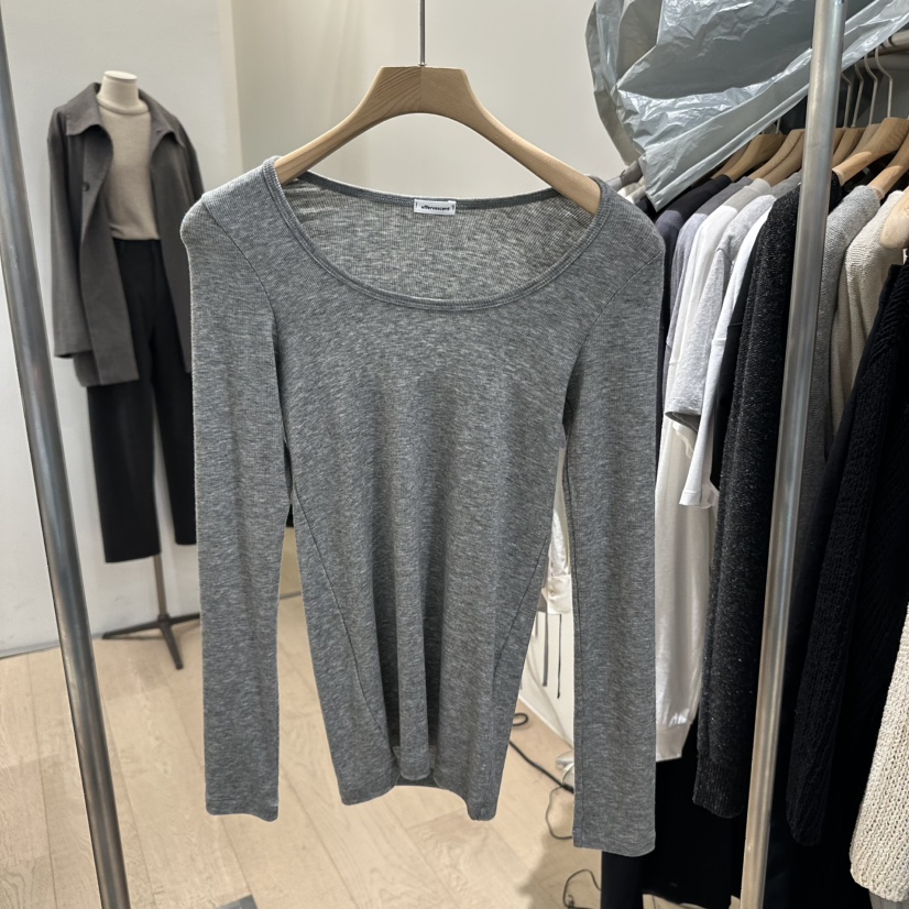 EFFERVESCENT直郵韓國代購女裝新品推薦25春夏休閑時尚長袖T恤evc/effervescent長袖T恤圖色3