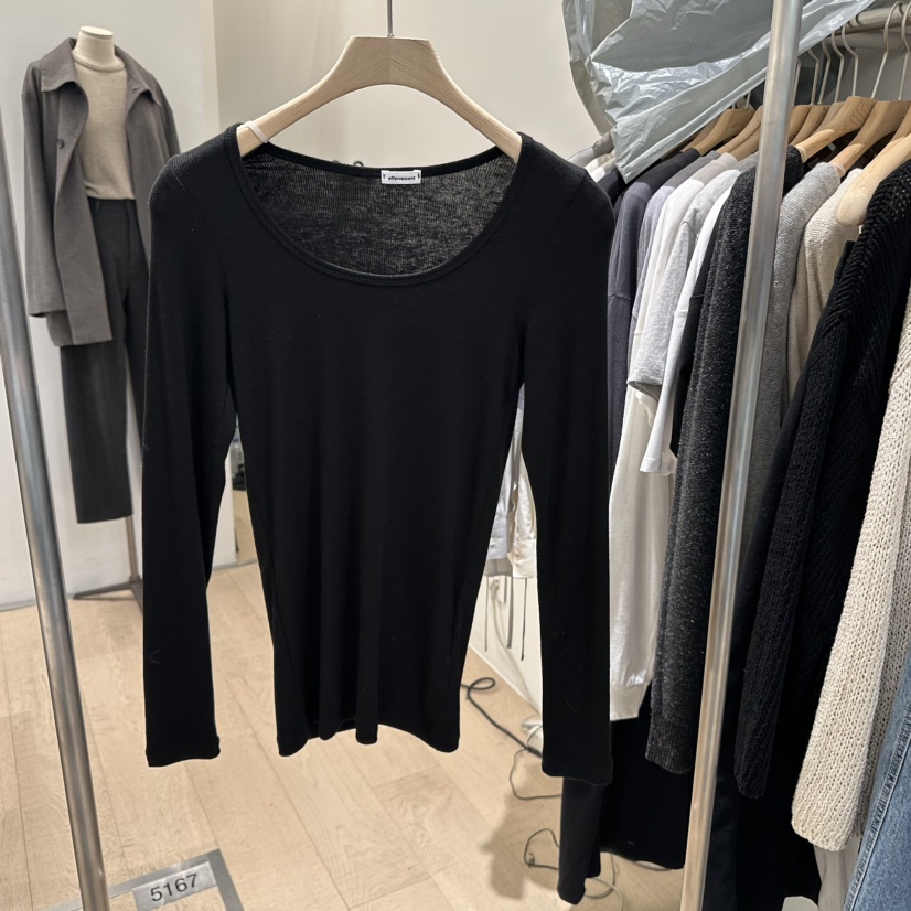 EFFERVESCENT直郵韓國代購女裝新品推薦25春夏休閑時尚長袖T恤evc/effervescent長袖T恤圖色4