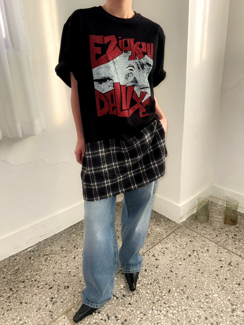 AWESOMESAUCE直郵韓國代購女裝新款職業25春夏休閑真品時尚T恤AWESOME SAUCET恤