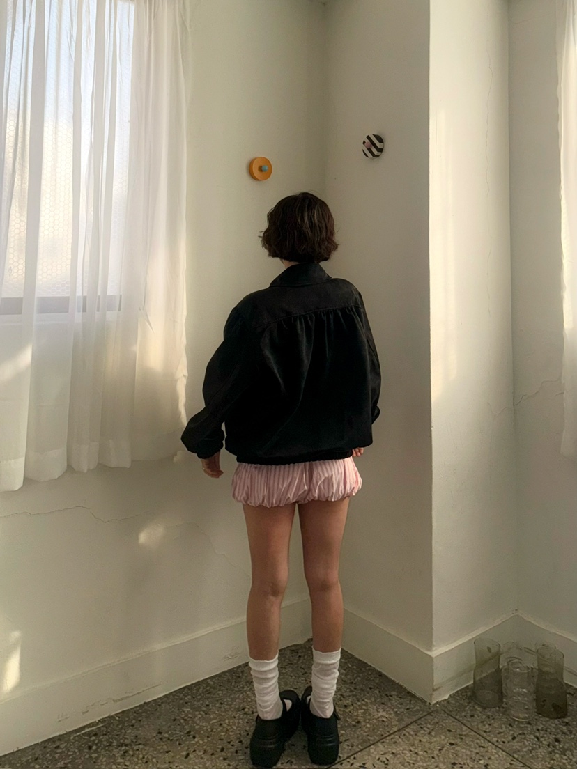 AWESOMESAUCE韓國直郵東大門代購女裝新品時尚皮衣皮革褶皺AWESOME SAUCE皮衣