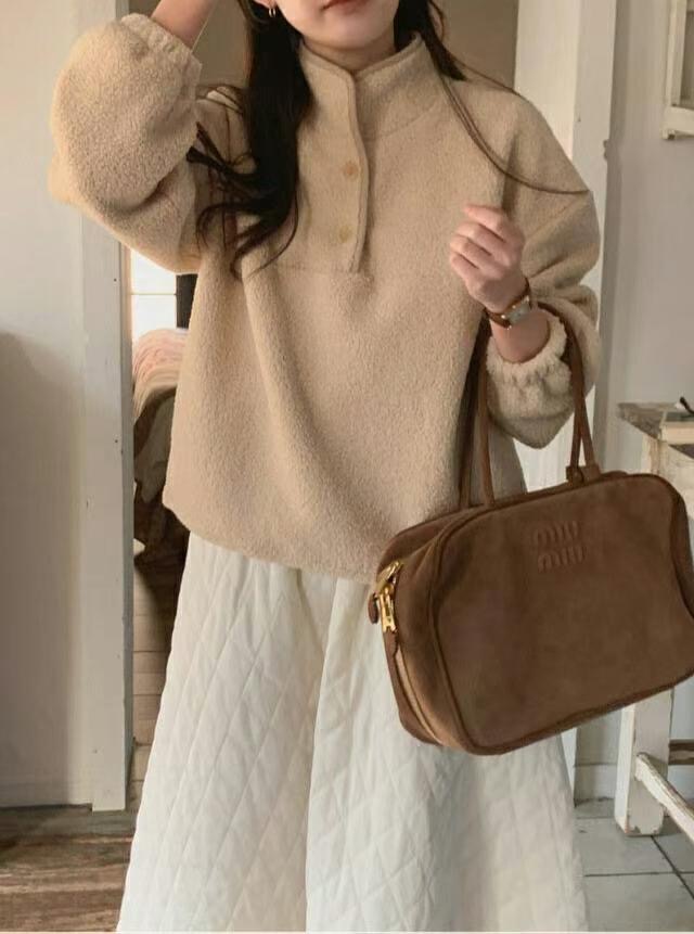 KKANNJUU韓國直郵東大門實拍女裝新款休閑人氣職業25春夏衛衣KKAMJUU衛衣