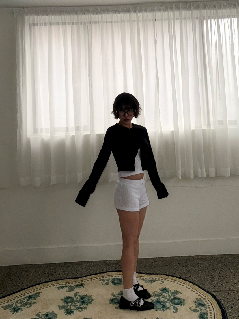 AWESOMESAUCE韓國直郵女裝新款熱賣時尚職業休閑真品人氣短褲AWESOME SAUCE短褲
