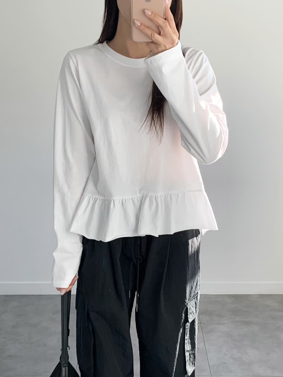BRAND MARKET-브랜드마켓-T直郵韓國代購女裝新款人氣長袖T恤BRAND MARKET-OT長袖T恤