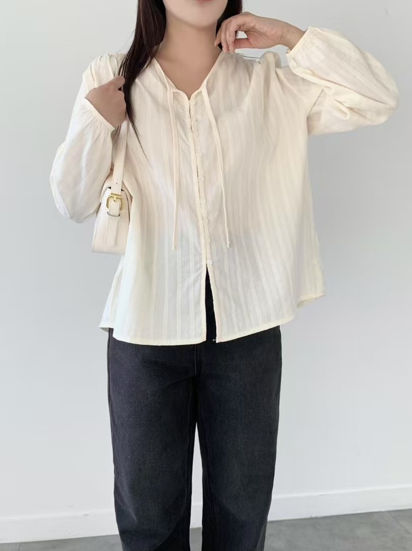 BRAND MARKET-브랜드마켓-T直郵韓國代購女裝新品人氣襯衫蕾絲衫蕾絲BRAND MARKET-OT襯衫/蕾絲衫