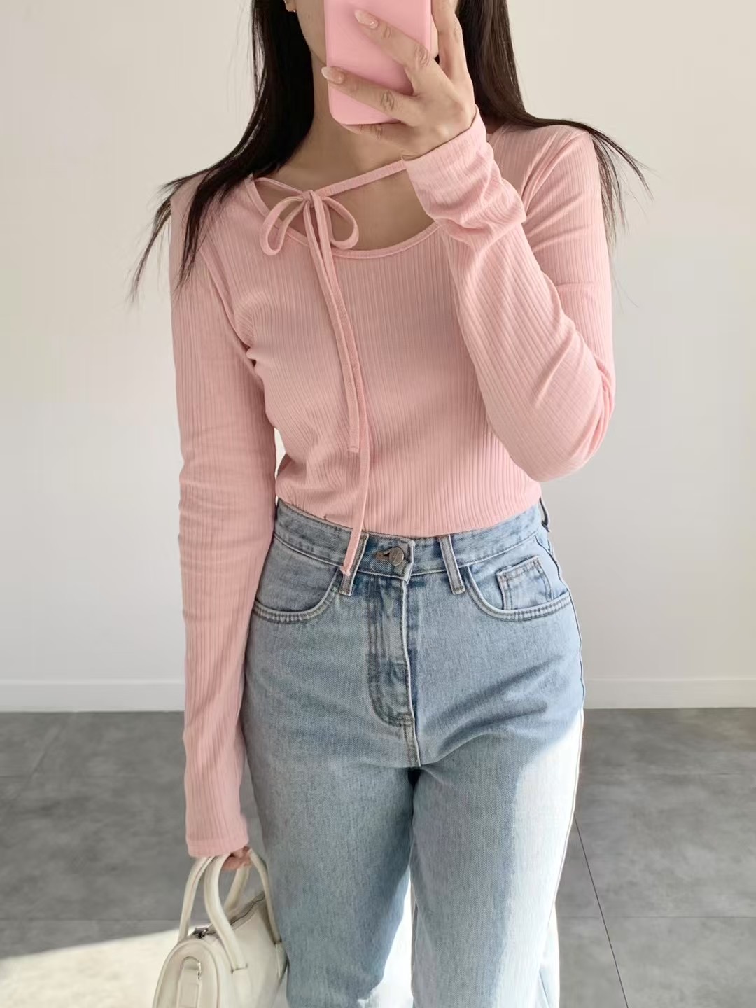 BRAND MARKET-브랜드마켓-T韓國直郵東大門代購女裝新款休閑長袖T恤BRAND MARKET-OT長袖T恤