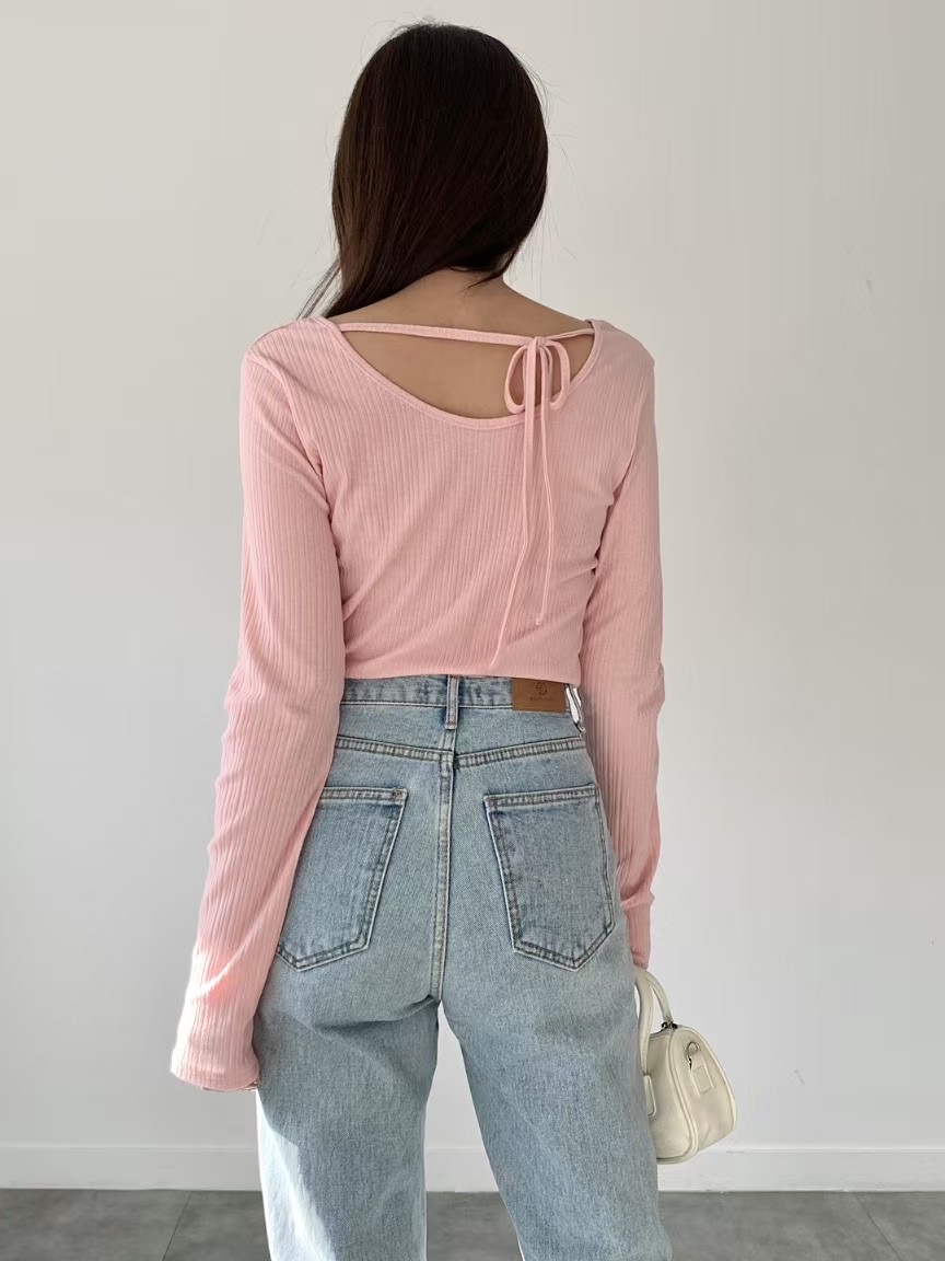 BRAND MARKET-브랜드마켓-T韓國直郵東大門代購女裝新款休閑長袖T恤BRAND MARKET-OT長袖T恤