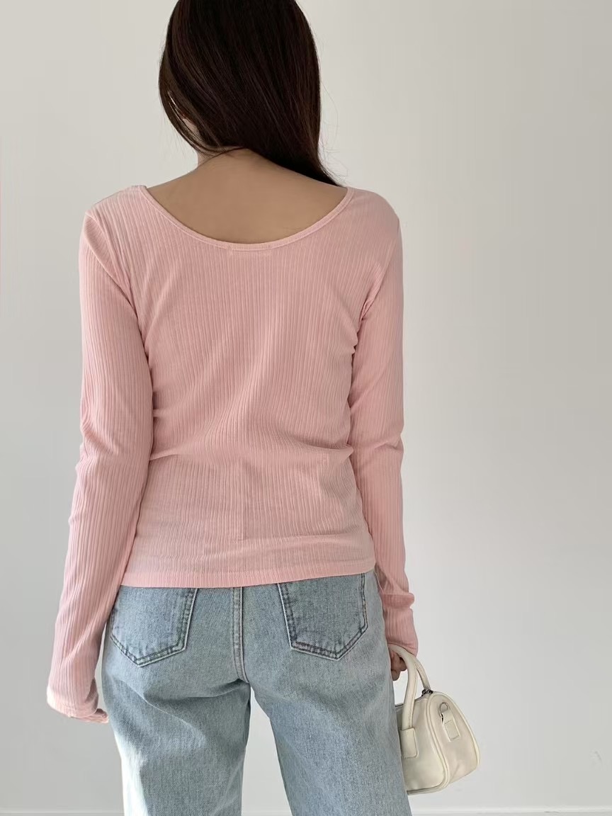 BRAND MARKET-브랜드마켓-T韓國直郵東大門代購女裝新款休閑長袖T恤BRAND MARKET-OT長袖T恤