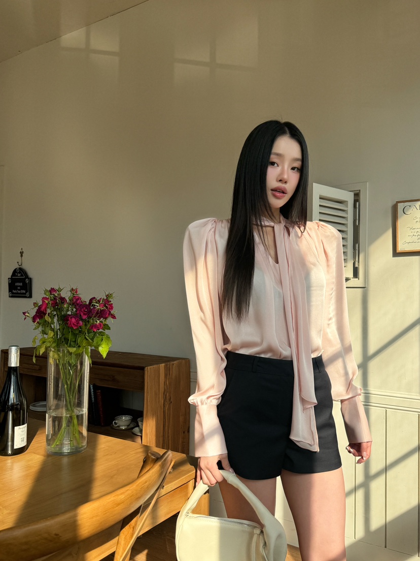 FOUREIGHT直郵韓國代購女裝新品人氣時尚推薦25春夏襯衫蕾絲衫FOUR EIGHT襯衫/蕾絲衫