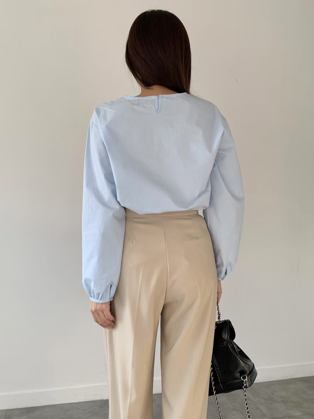 BRAND MARKET-브랜드마켓-T韓國直郵東大門實拍女裝新品職業襯衫蕾絲衫BRAND MARKET-OT襯衫/蕾絲衫