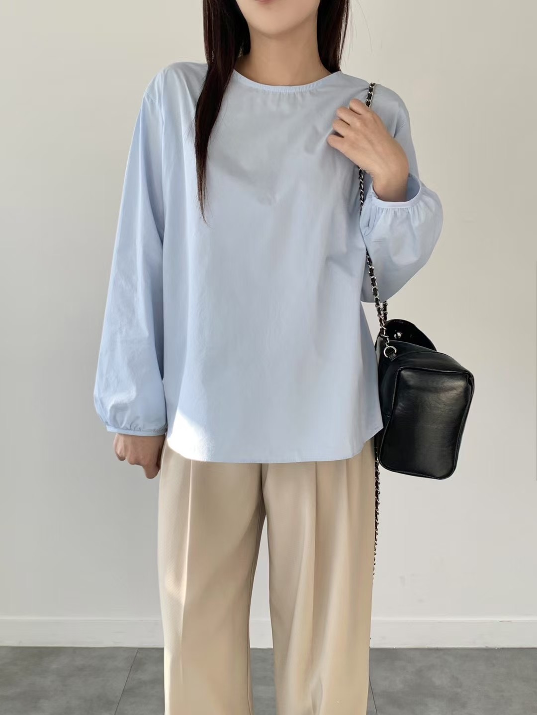 BRAND MARKET-브랜드마켓-T韓國直郵東大門實拍女裝新品職業襯衫蕾絲衫BRAND MARKET-OT襯衫/蕾絲衫圖色3