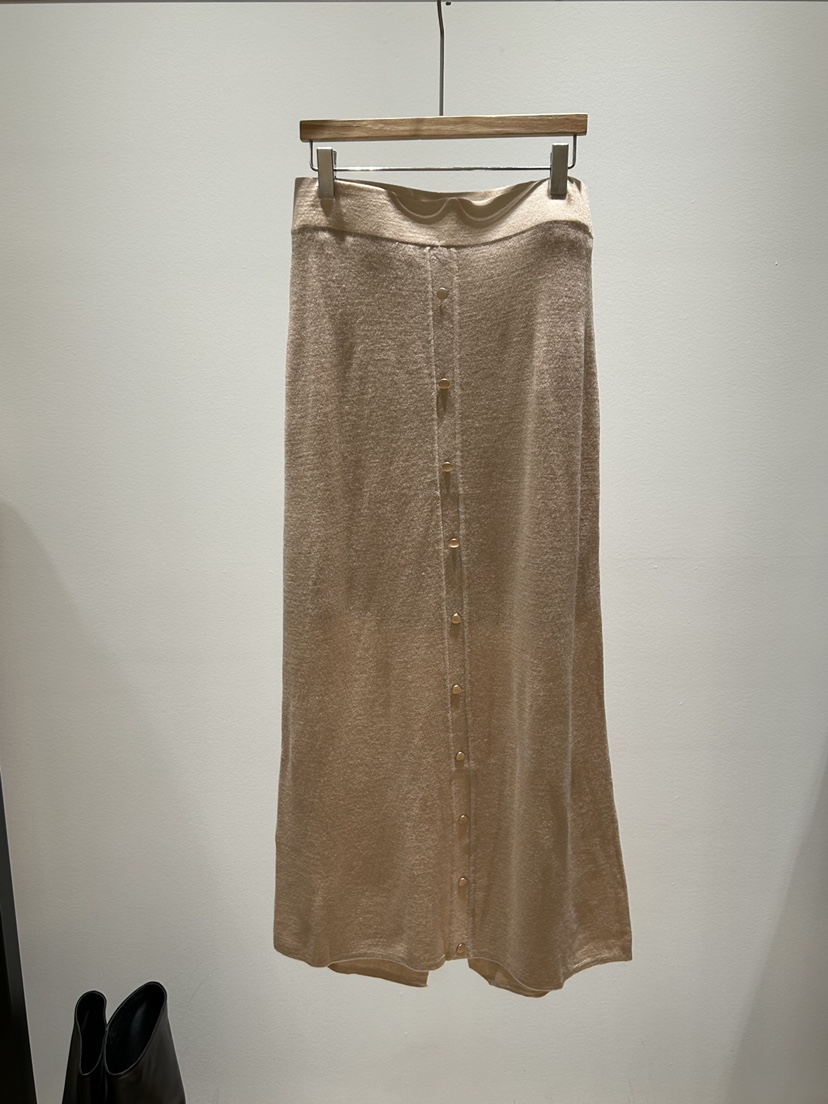 THE SAND/SAND BEIGE直郵韓國代購女裝新品職業休閑長裙THE SAND/SAND BEIGE長裙